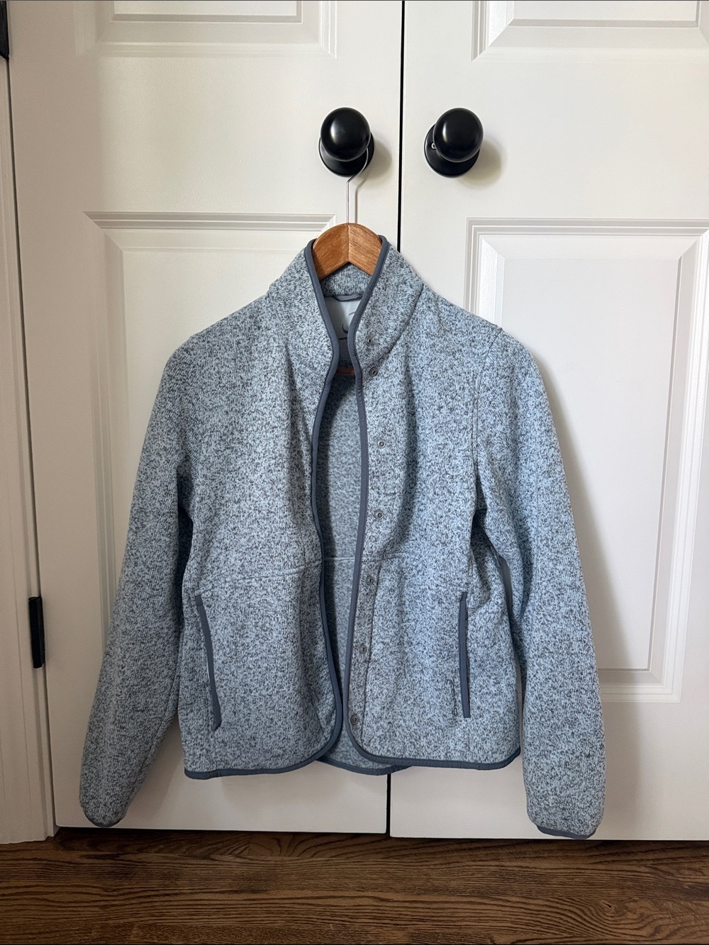 Women's Sweater Knit Fleece Jacket